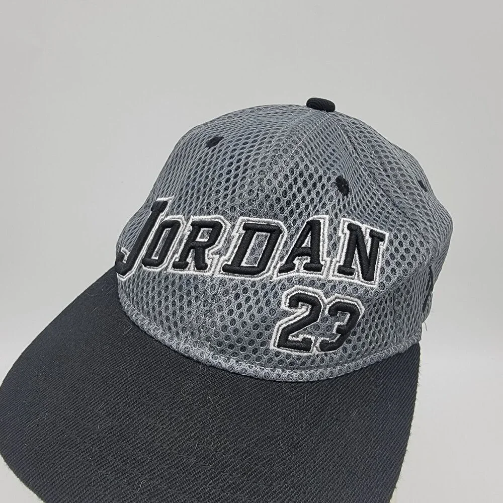Jordan 23 Jumpman Youth Snapback Hat Gray‎ Black